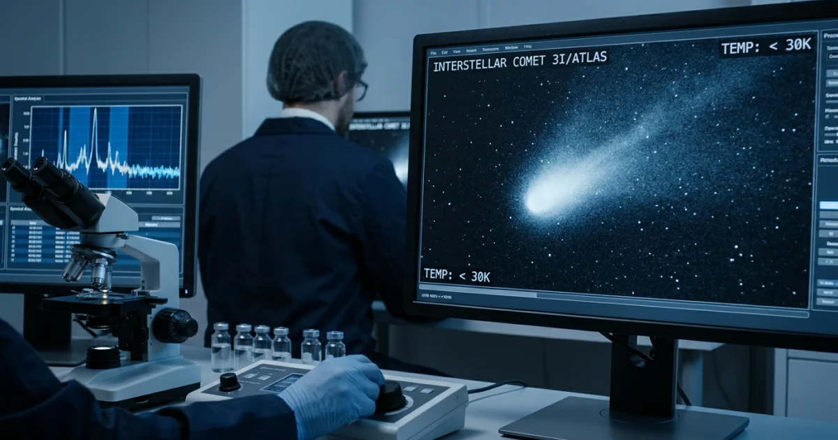 3I/ATLAS Comet Points to Colder Origins Beyond Solar System