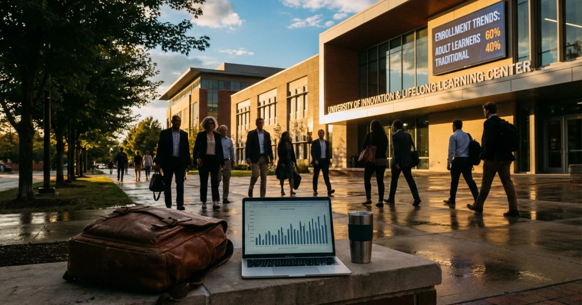 Adult Learners Surpass Traditional Students in U.S. Colleges