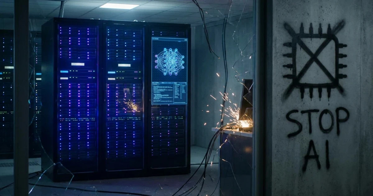 AI Boom Fuels Surge in Anti-Tech Political Extremism