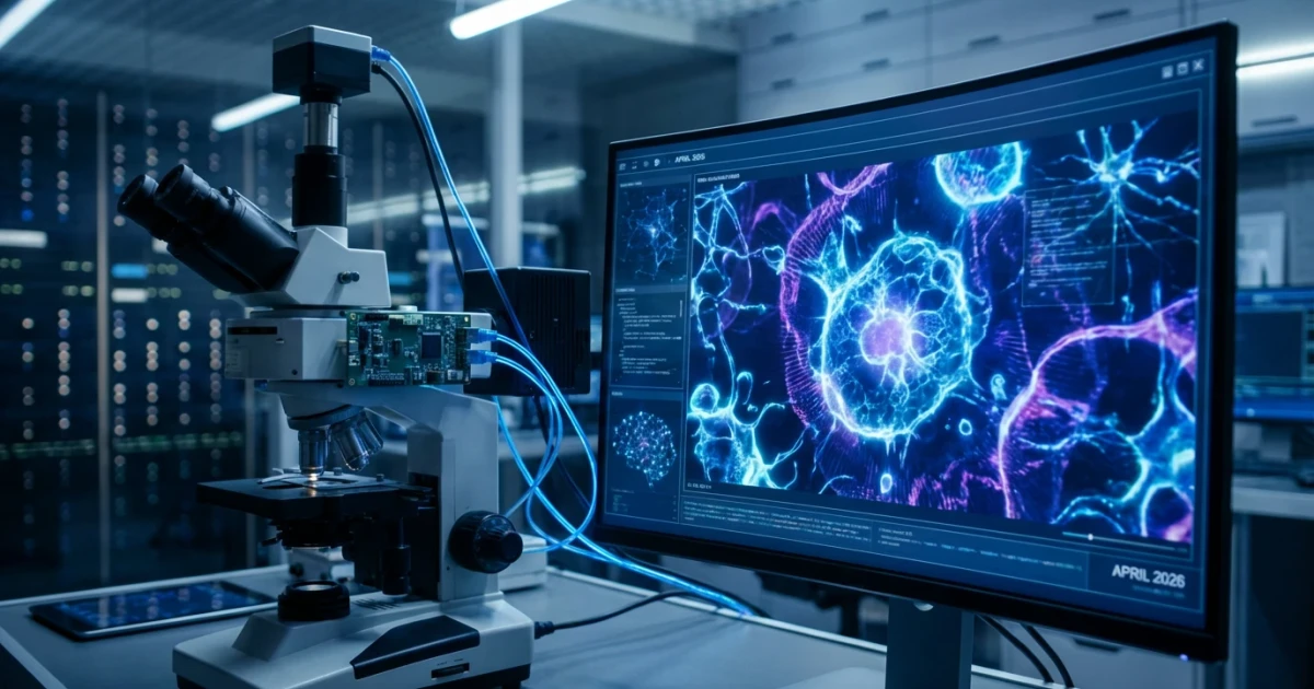AI-Enhanced Microscopy Delivers Real-Time Cell Imaging
