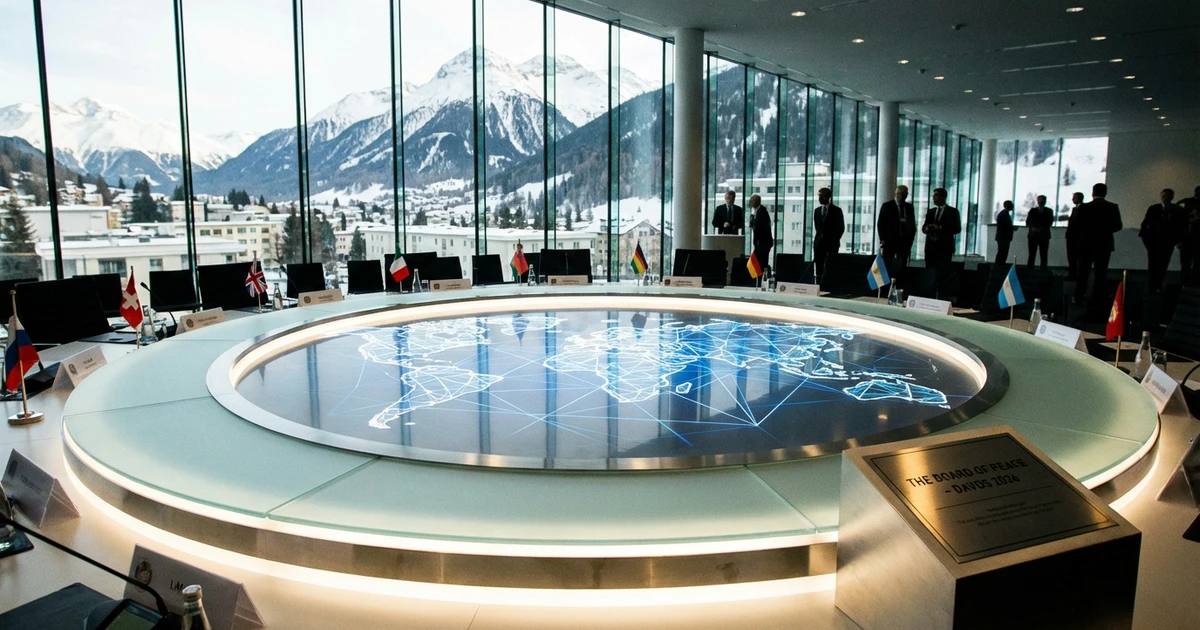Trump Unveils ‘Board of Peace’ at Davos, Shaking Global Order