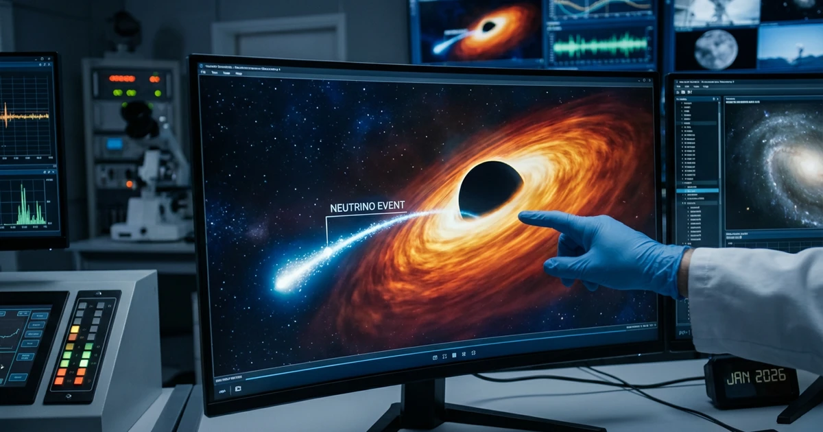 Monster Neutrino Discovery May Reveal Ancient Black Holes