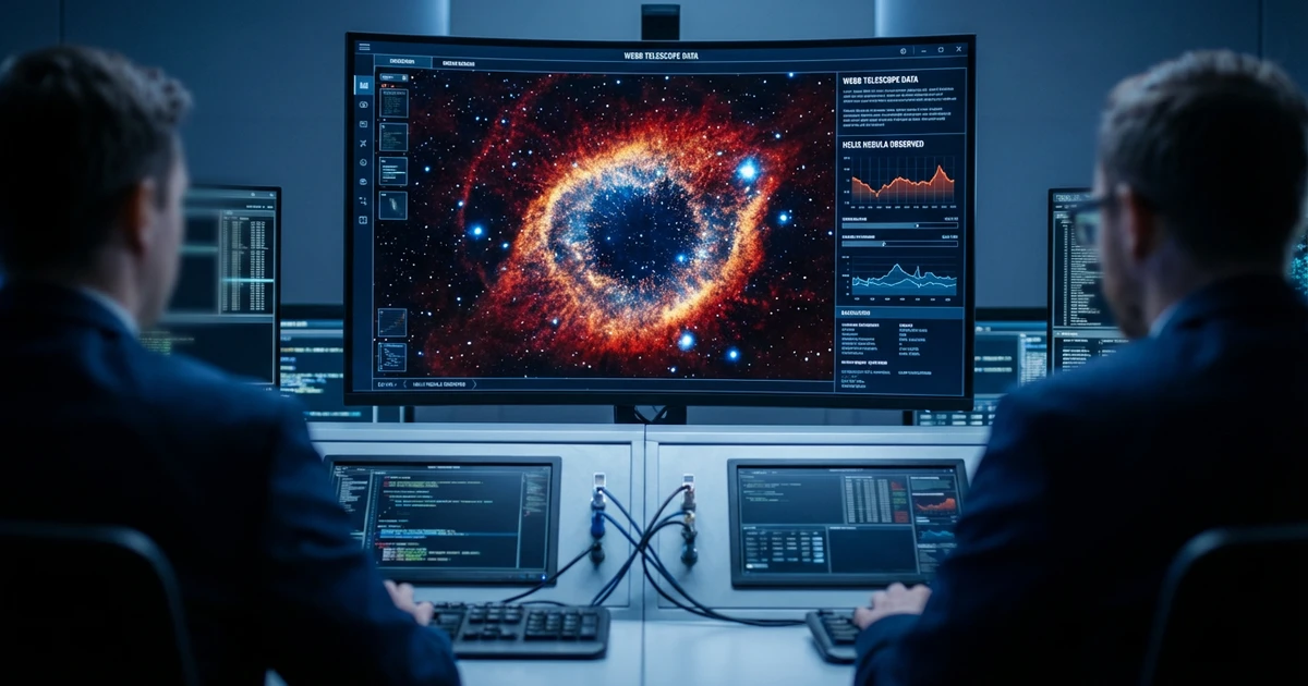 JWST Captures Helix Nebula 'Eye of Sauron' in Unprecedented Detail