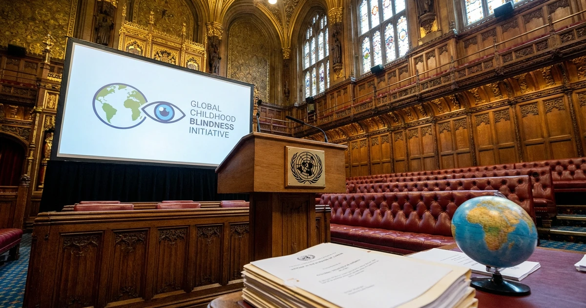UN Leader Siddharth Chatterjee to Keynote House of Lords Childhood Blindness Event