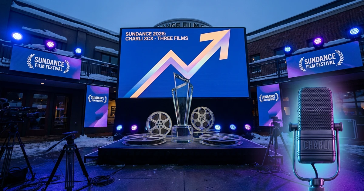 Charli XCX Shifts Gears at Sundance with Three Film Roles