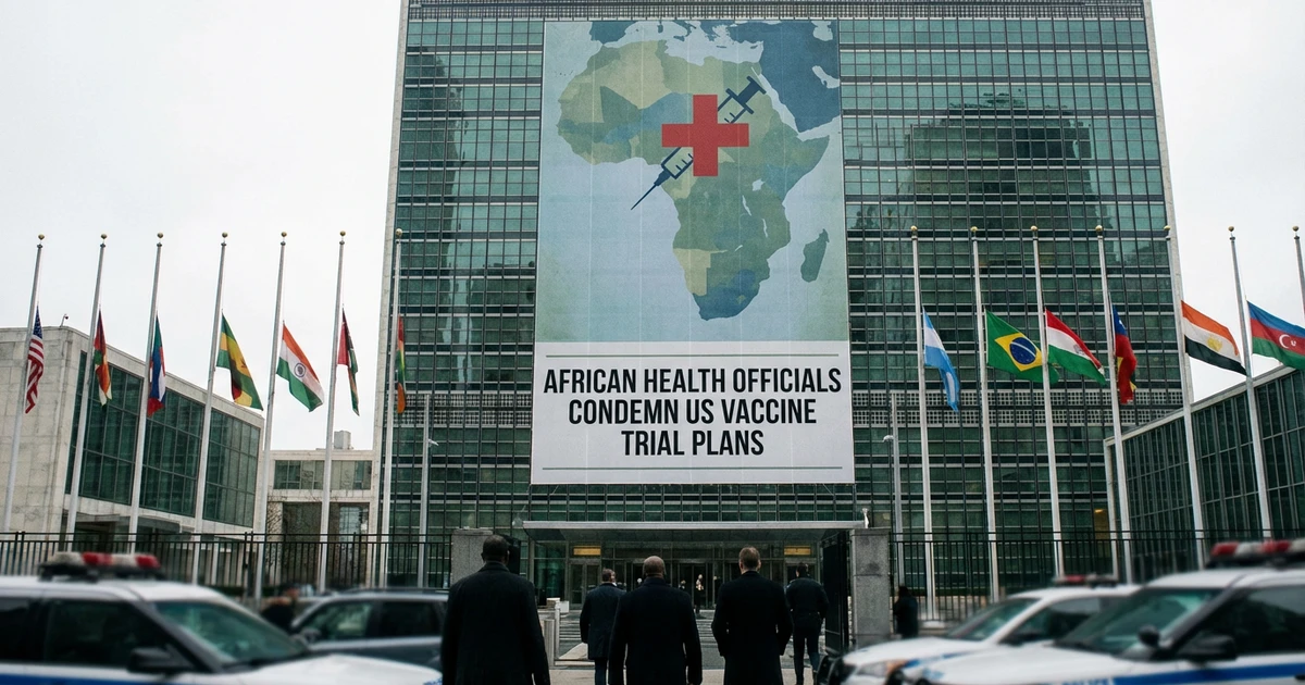 African Health Official Condemns US Vaccine Trials Plan