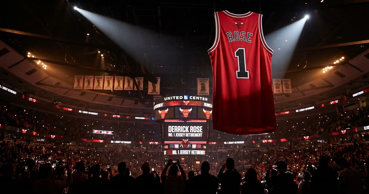Bulls to Retire Derrick Rose's No. 1 Jersey: Jordan Sends Tribute