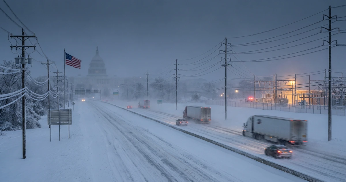 US Winter Storm Strains Power Grid, Disrupts Travel Nationwide