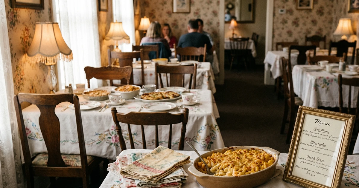 Grandma-Core Dining Trend: How Nostalgia Is Transforming Restaurants