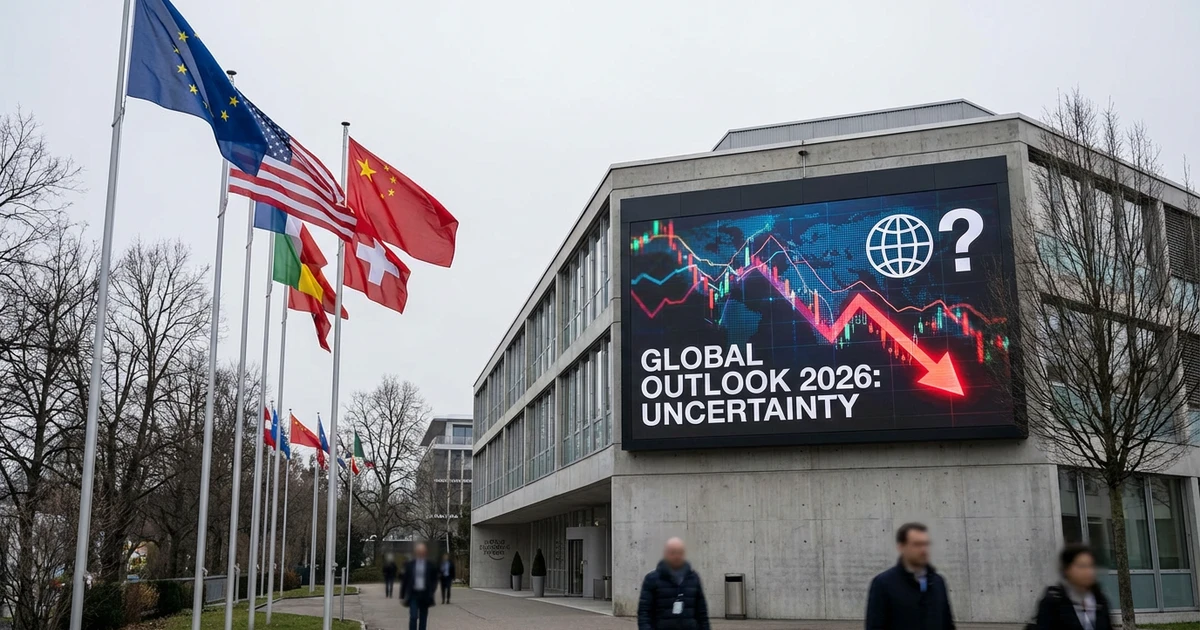 Global Economy Faces Uncertainty in 2026: WEF Economists Warn