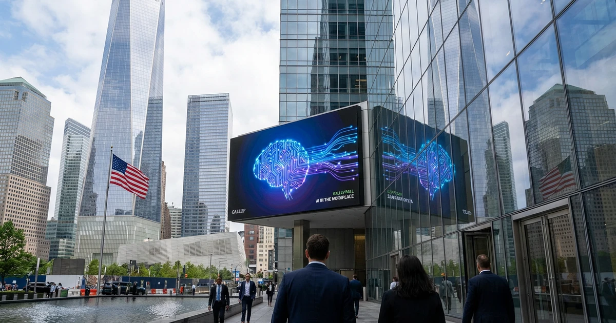Gallup Poll: How Americans Are Using AI at Work