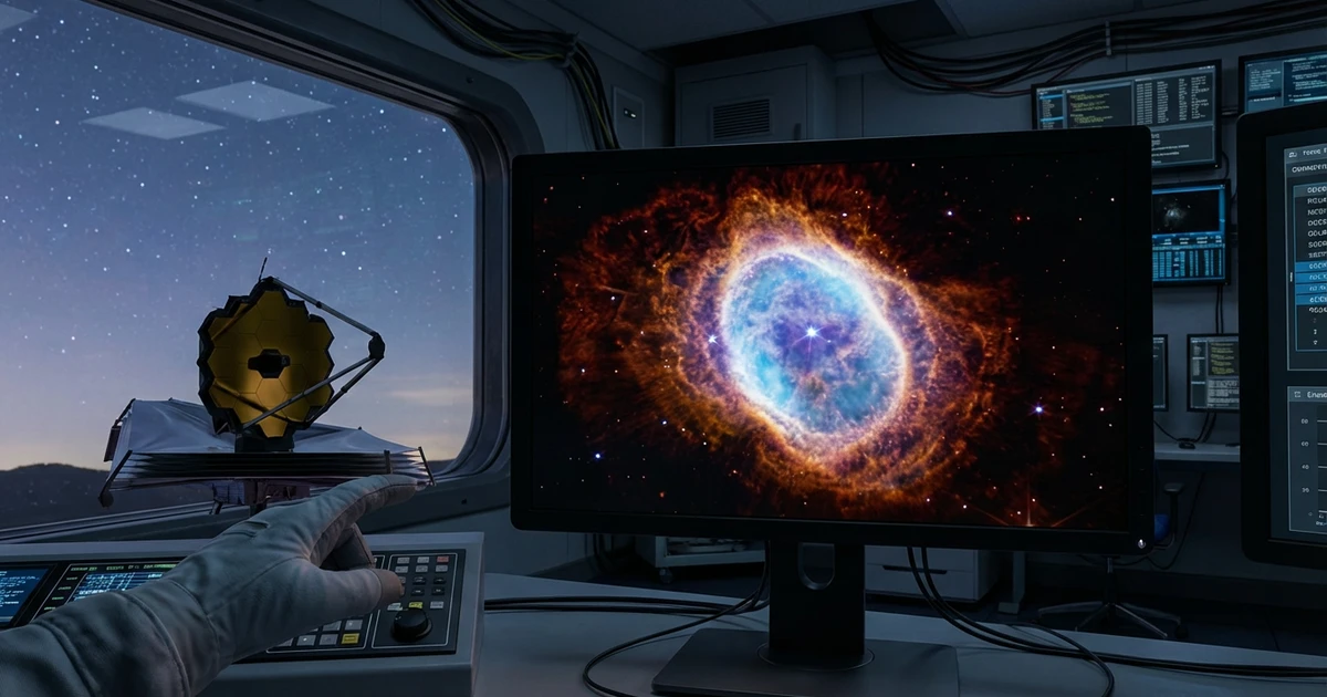 James Webb Reveals Sun’s Fate in Dazzling 'Eye of God' Image
