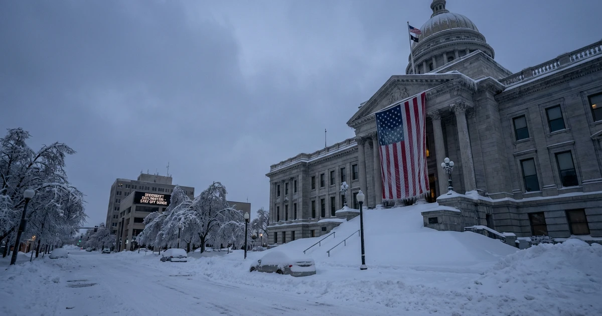 Winter Storm Triggers Emergencies in 24 States: Heavy Snow & Ice