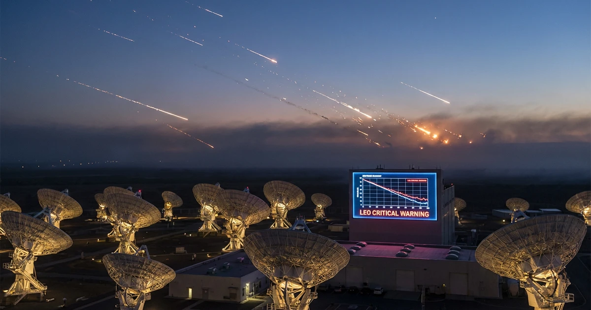 Low Earth Orbit Collapse: Experts Warn of 2.8-Day Disaster Window