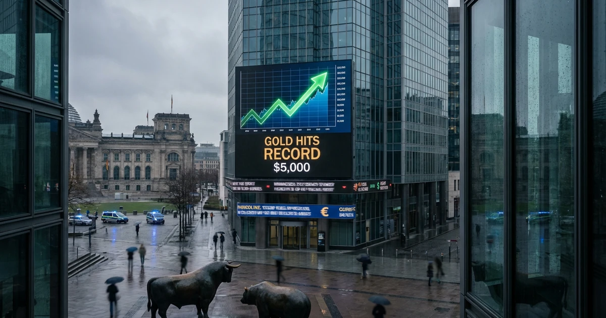 Gold Price Surpasses $5,000 Amid Global Upheaval