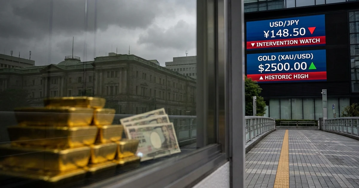 Yen Surges on Intervention Fears as Gold Tops $5,100 Record