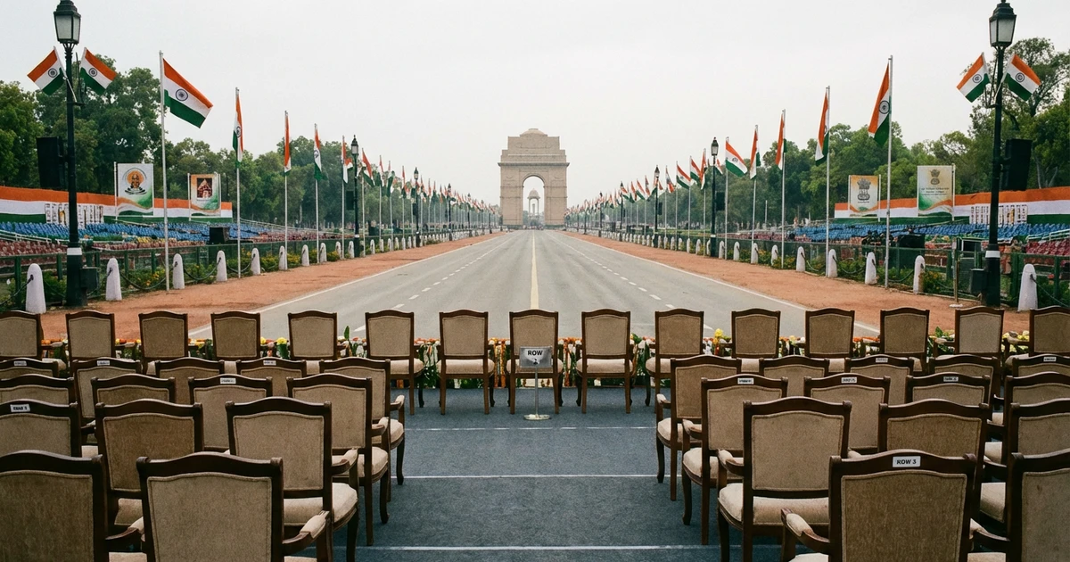 Congress Questions Third-Row Seating for Gandhi, Kharge at Parade