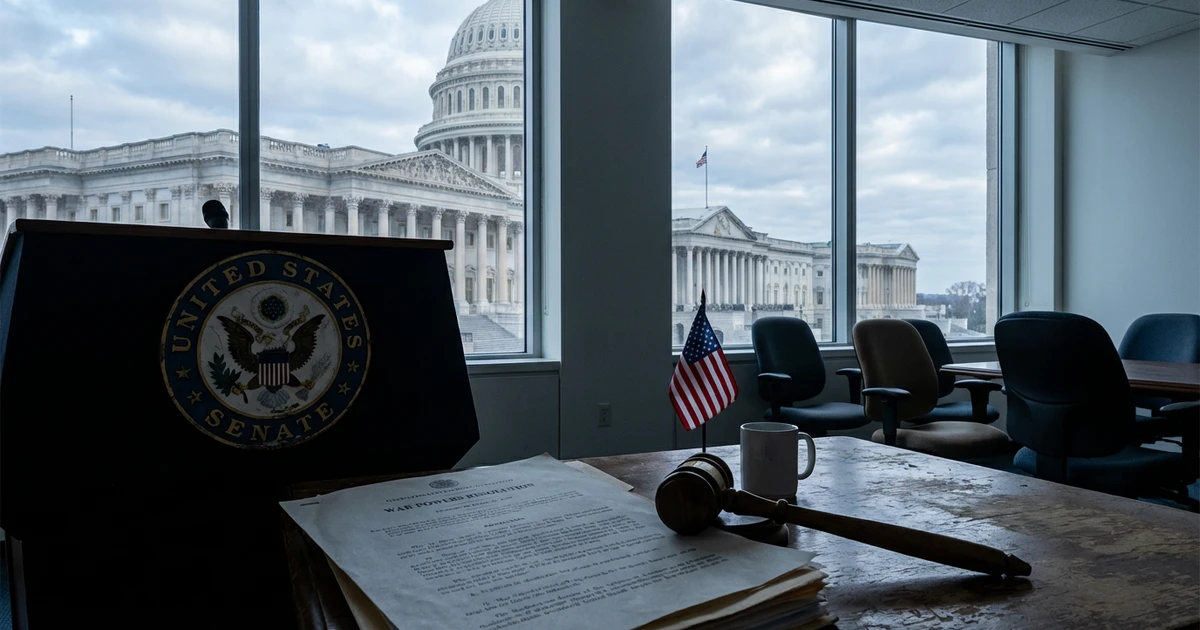 Trump Criticizes GOP Senators Over War Powers Vote