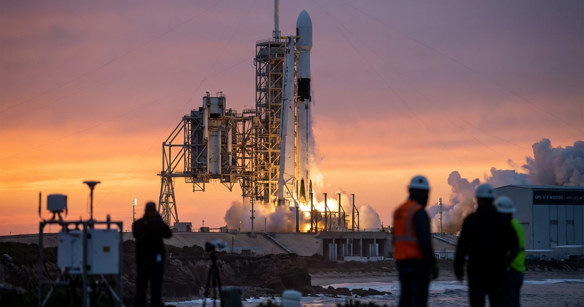 SpaceX Launches GPS III-9 After ULA Vulcan Rocket Switch