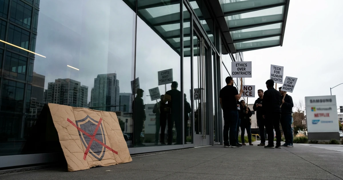 Bay Area Tech Workers Demand End to ICE Contracts