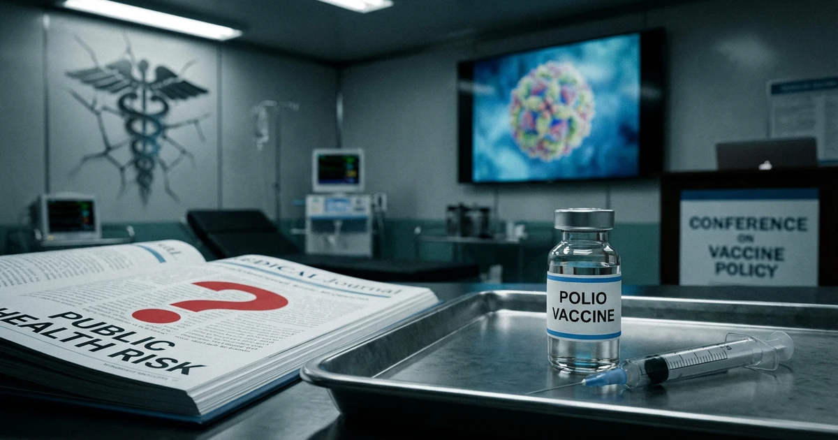 RFK Jr. Advisor Questions Polio Vaccine, Alarming Doctors