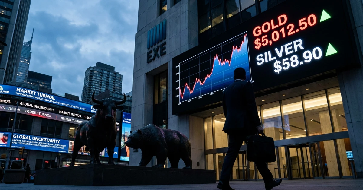 Gold Tops $5,000: Precious Metals Prices Surge to Record Highs