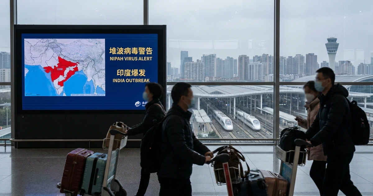 Nipah Virus Outbreak in India Raises China Concerns for Lunar New Year