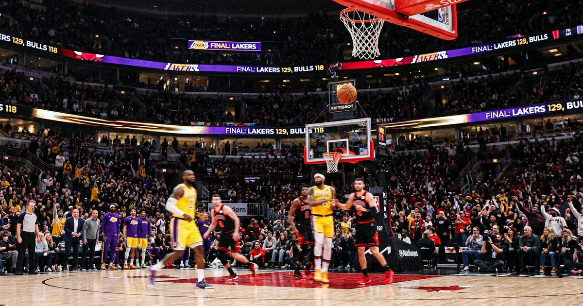 Lakers Top Bulls 129-118: Key Takeaways & Stats