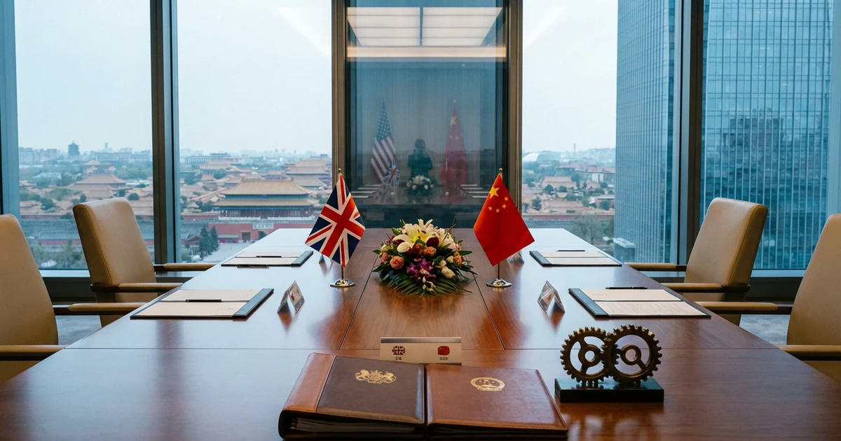 Starmer Visits China to Repair UK Ties Amid US Tensions