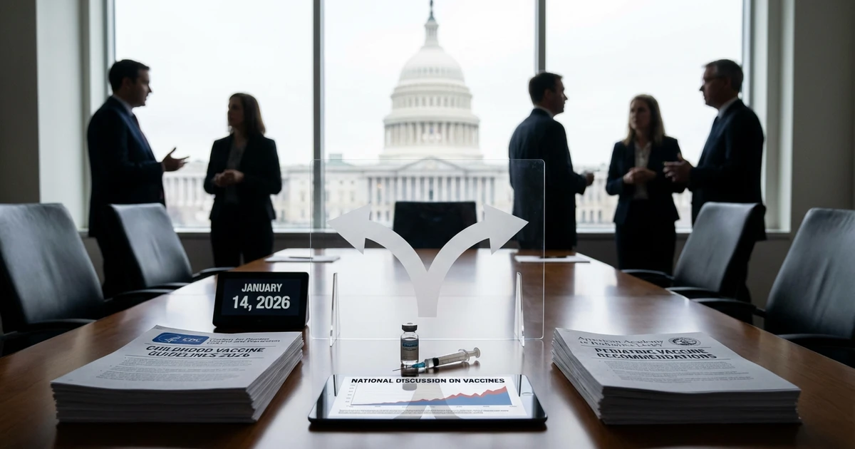 AAP Issues Childhood Vaccine Guidance Diverging from CDC