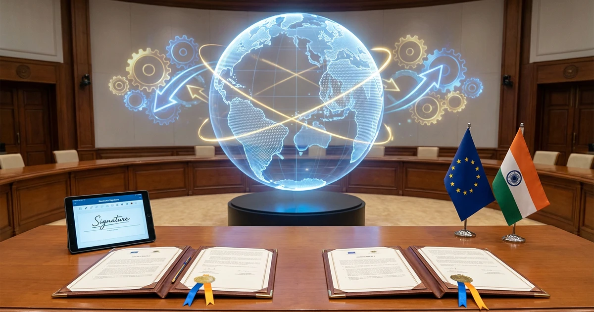 India, EU Finalize Historic Free Trade Deal—Global Impact