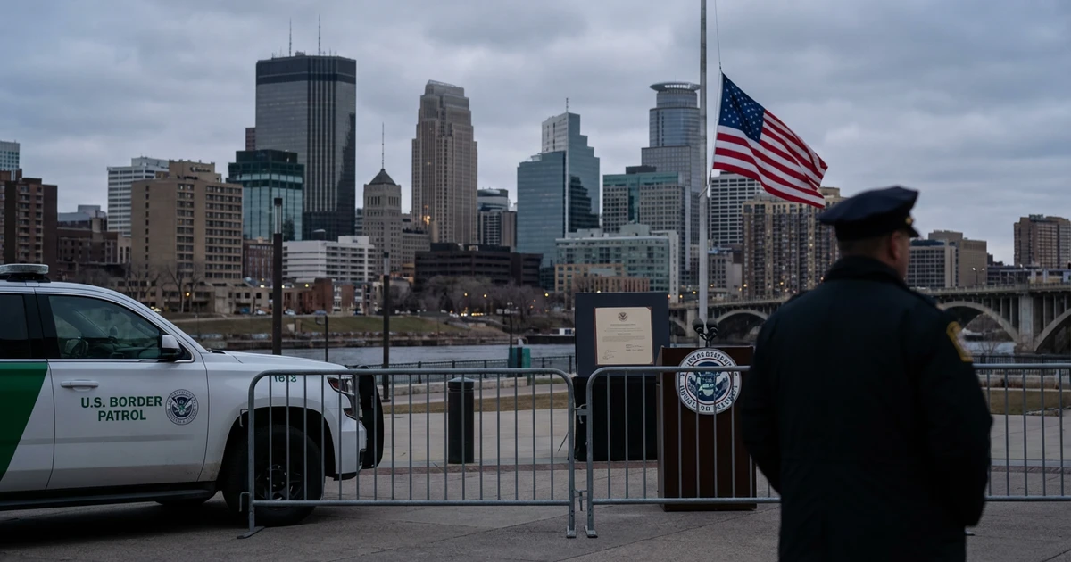 Border Patrol Official Leaves as Trump Sends Czar to Minneapolis