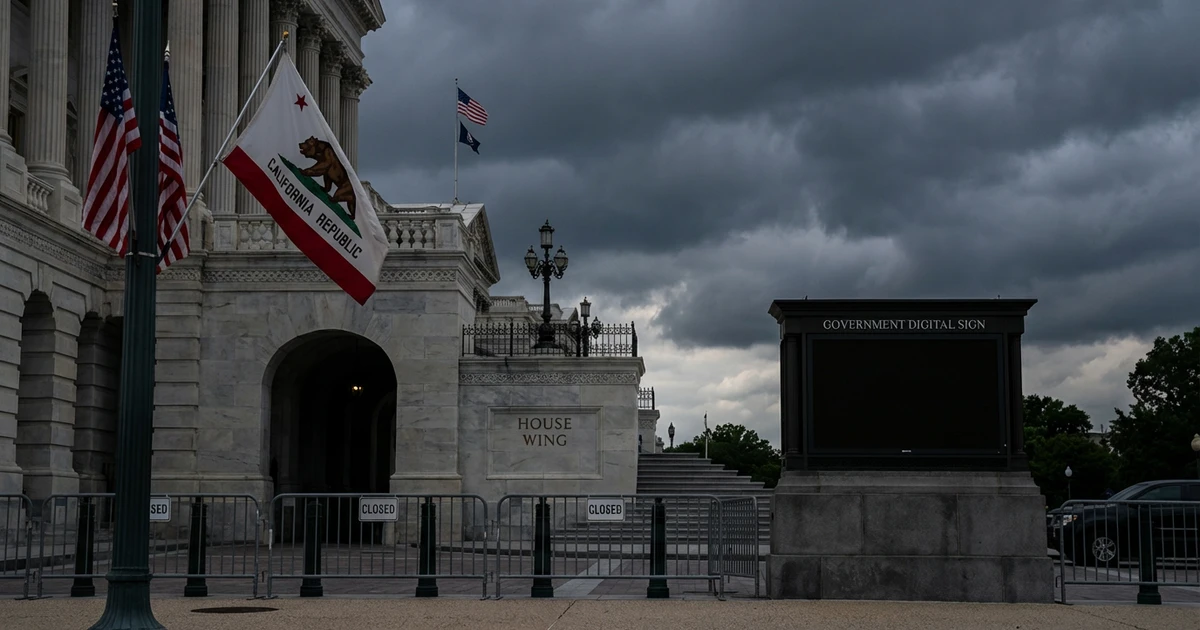 California Democrats Urge Congress: Shut Down Government Over ICE Shooting