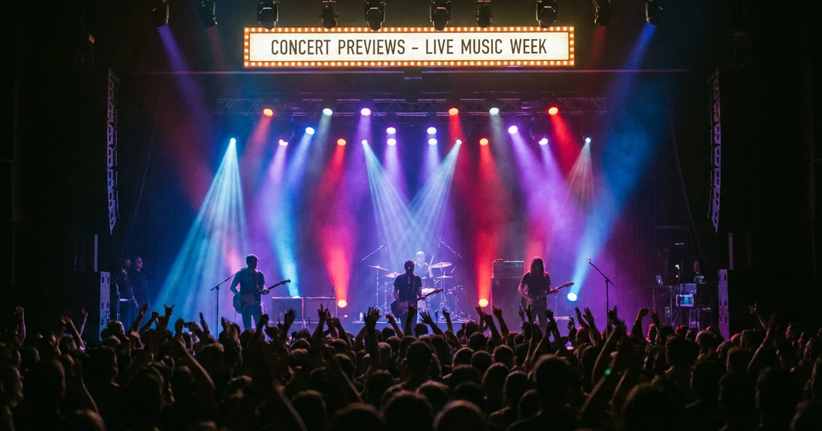 Live Music This Week: Concerts, Bar Shows & Benefits (Jan 27–Feb 2)