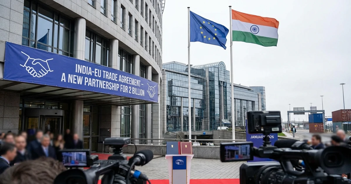 India, EU Finalize Historic Free Trade Deal Affecting 2 Billion