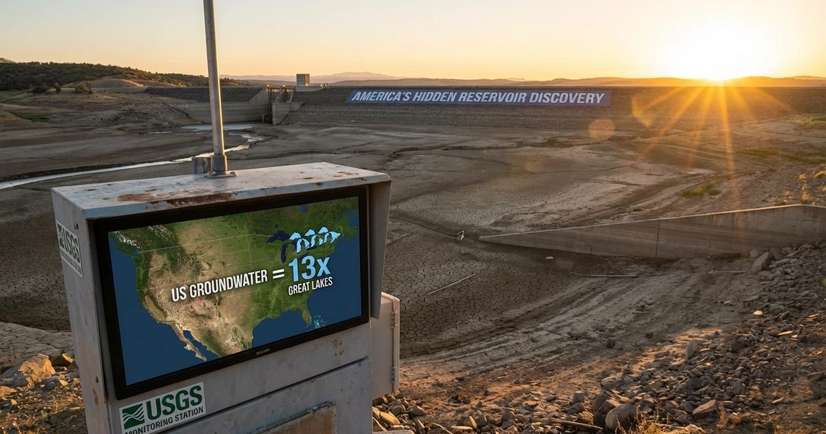 US Groundwater Reserves Could Fill Great Lakes 13 Times, Study Finds