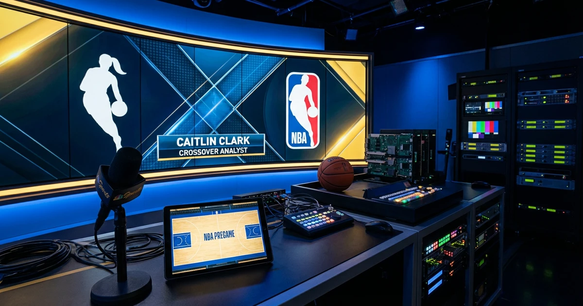 Caitlin Clark Joins NBC Sports for NBA Sunday Night Pregame Show
