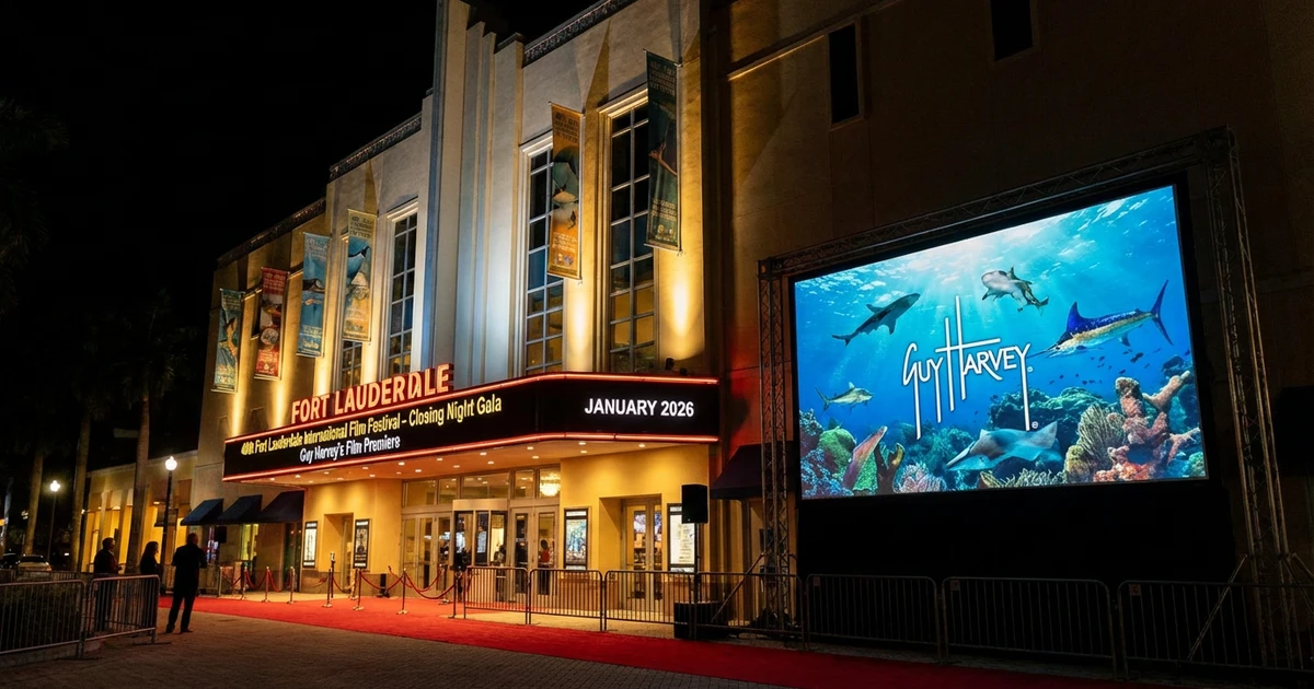 Guy Harvey’s Film to Premiere at 40th Fort Lauderdale Film Festival