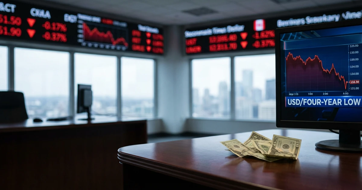 Trump Calls Dollar 'Great' as US Currency Hits 4-Year Low