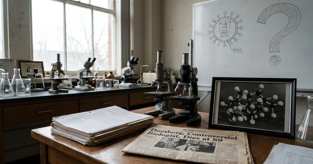 Peter H. Duesberg, Influential Biologist and AIDS Controversy Figure, Dies at 89