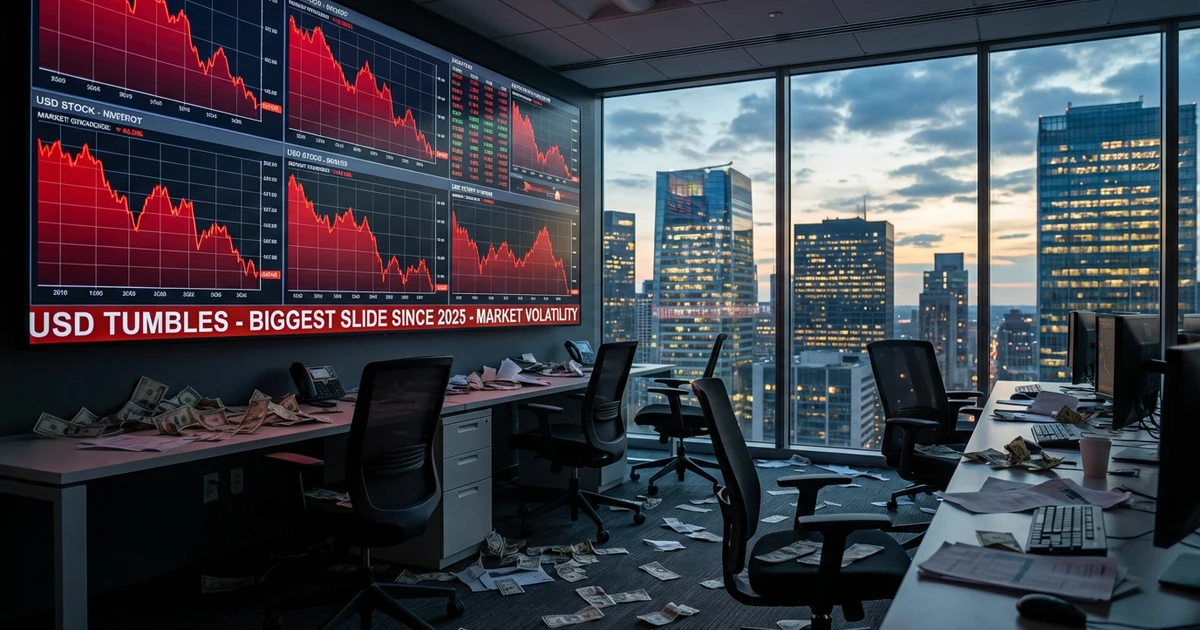 Trump’s Weaker Dollar Comments Trigger Biggest Drop Since 2025