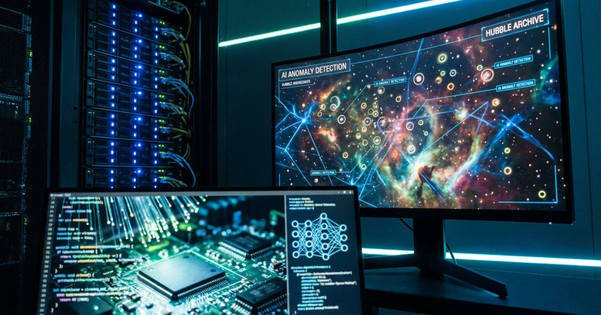 AI Uncovers Cosmic Anomalies in Hubble Archive: Astronomy Breakthrough