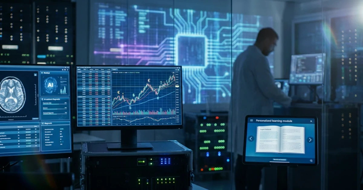 AI Applications Drive Advances in Healthcare, Finance, Education