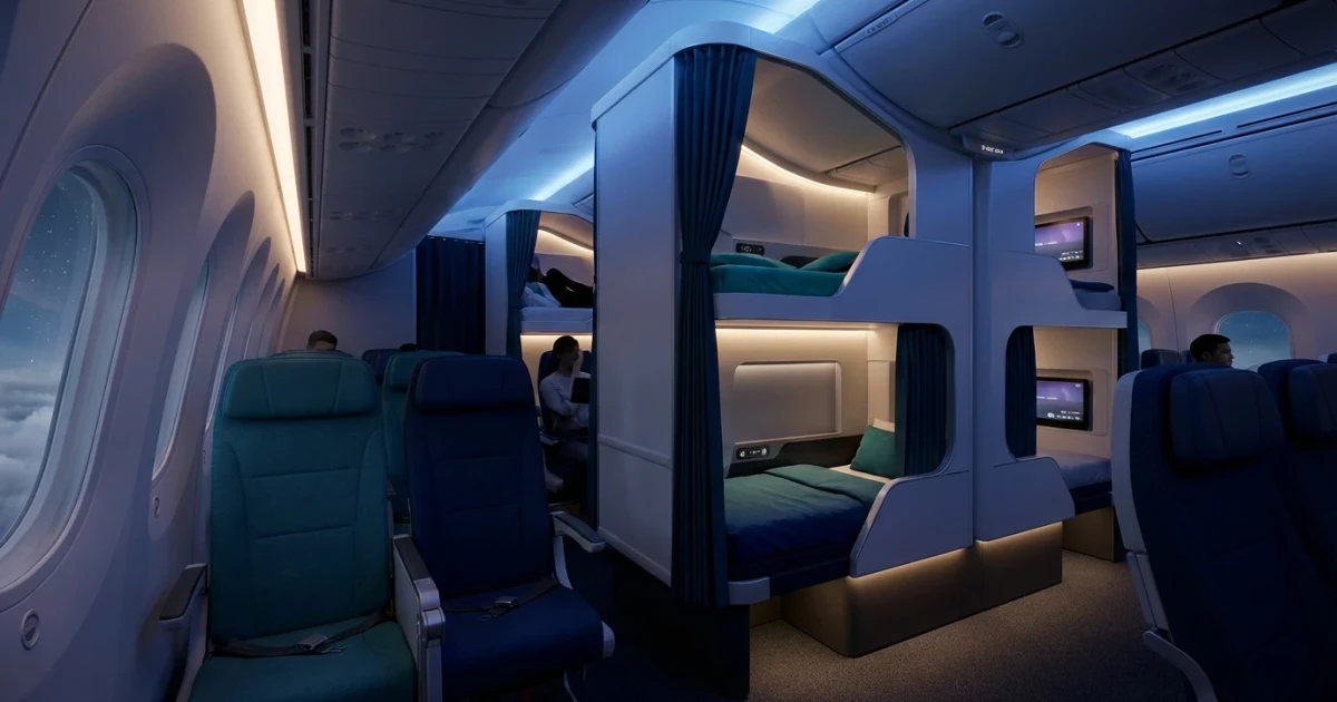 Air New Zealand Launches Skynest Bunk Beds in Economy