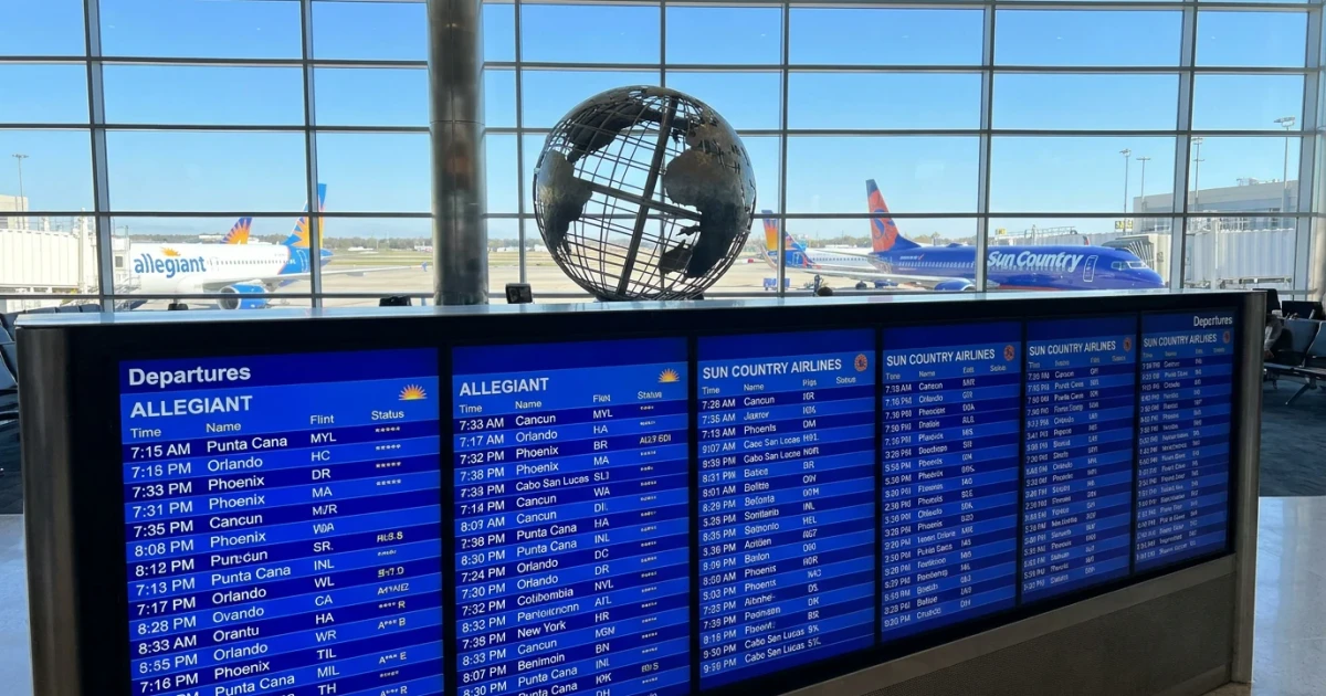 Allegiant, Sun Country Form 175-City Leisure Airline Network