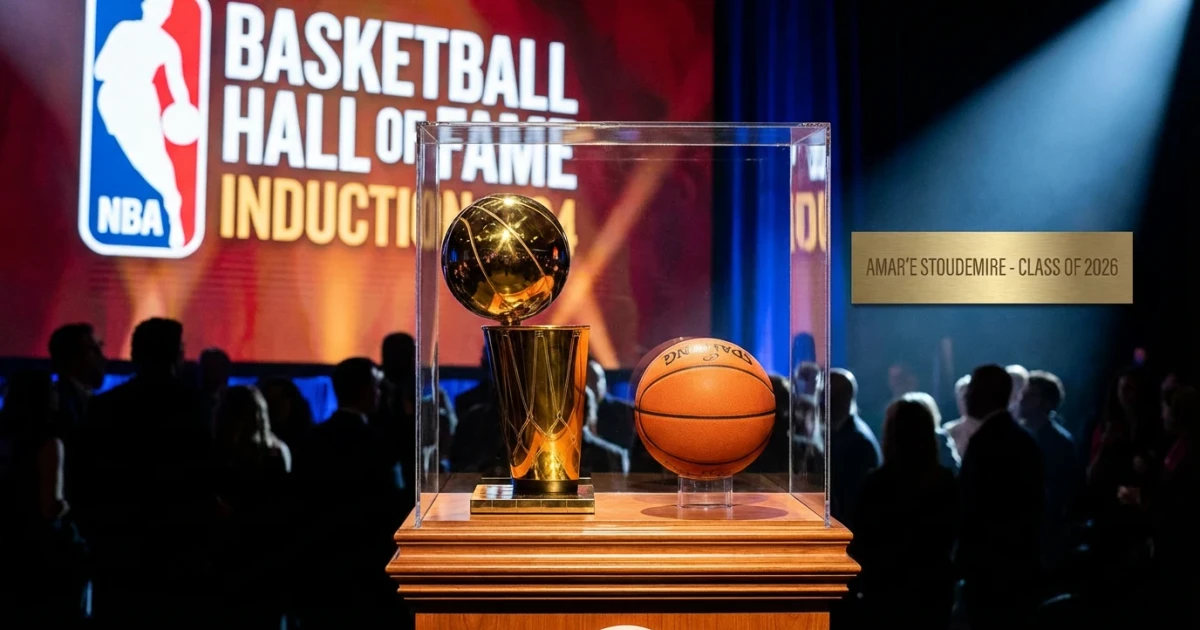 Amar’e Stoudemire Selected for Basketball Hall of Fame