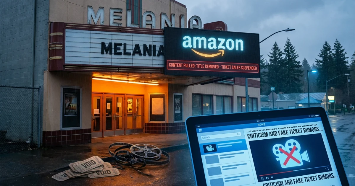 Amazon Pulls 'Melania' From Oregon Cinema Amid Controversy