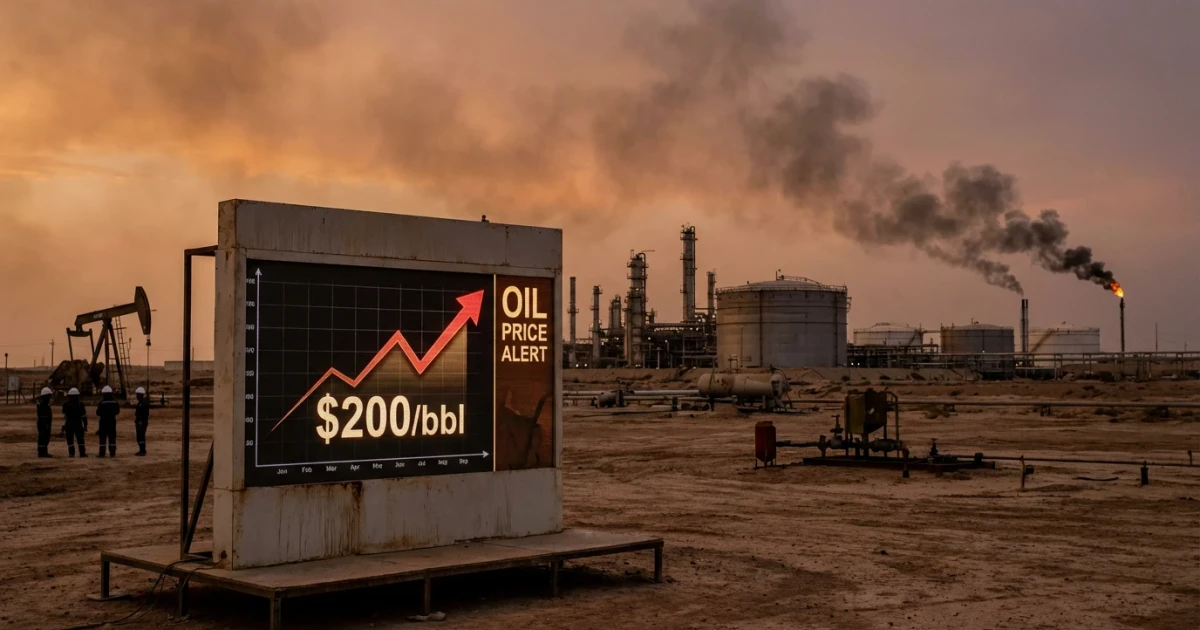 Oil Could Surge to $200 if Middle East War Continues