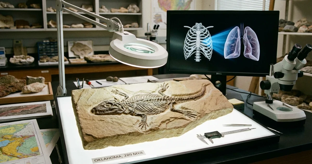 Ancient Oklahoma Fossil Reveals Mammal Breathing Origins