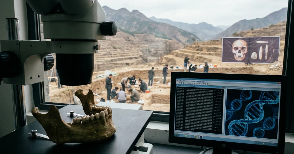 Ancient Teeth Proteins Reveal Early Human Interbreeding